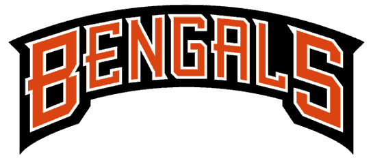 Cincinnati Bengals 1997-2003 Wordmark Logo iron on transfers for fabric version 2